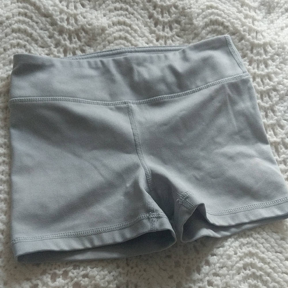 90 Degree By Reflex Light Gray Girls' Shorts